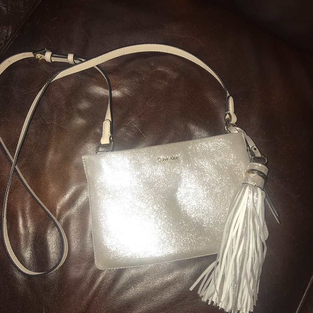 Great homecoming dance gold purse Calvin Klein